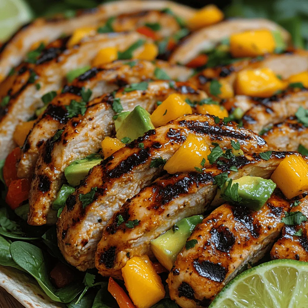 Welcome to the vibrant world of Spicy Mango Chicken Wraps! This culinary creation brings together the sweetness of ripe mango, the fiery kick of sriracha, and the savory goodness of grilled chicken, resulting in a dish that is both delicious and satisfying. Whether you’re looking for a quick lunch, a light dinner, or a tasty snack, these wraps are sure to impress with their rich flavors and colorful presentation.
