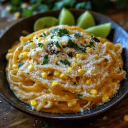 Pasta dishes have long been a favorite among food lovers, offering versatility and an endless array of flavor combinations. Creamy Corn and Poblano Pasta is no exception. It combines the sweetness of fresh corn with the mild heat and earthy notes of poblano peppers, resulting in a dish that is both comforting and exciting to the palate. The creamy sauce envelops the pasta, creating a luscious coating that enhances every bite.
