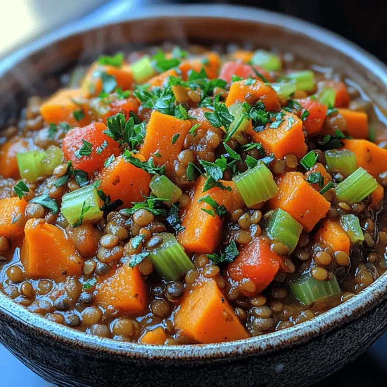 In the realm of wholesome, comforting meals, few dishes resonate as profoundly as a hearty lentil and sweet potato stew. This recipe is not just a meal; it encapsulates the essence of nourishment, warmth, and satisfaction. The combination of earthy lentils, naturally sweet sweet potatoes, and a medley of vibrant vegetables creates a dish that is as visually appealing as it is delicious. As plant-based diets continue to surge in popularity, this stew stands out as a quintessential representation of how satisfying and fulfilling vegetarian meals can be.