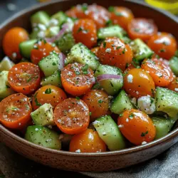 Summer is the season of fresh produce, and what better way to celebrate it than with a vibrant and refreshing salad? Enter the Fresh & Zesty Tomato Cucumber Avocado Salad, a dish that encapsulates the essence of summer in every bite. This salad is not only a feast for the eyes, with its colorful medley of ingredients, but it also boasts a rich flavor profile and a plethora of nutritional benefits. Whether you're looking for a quick lunch, a side dish for dinner, or a refreshing snack to cool off during hot days, this salad is versatile and incredibly easy to prepare.