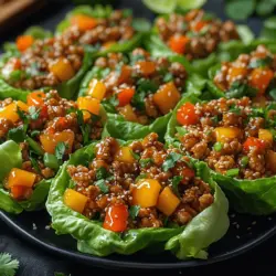 Welcome to the world of Teriyaki Chicken Lettuce Cups Delight, a dish that embodies both health and flavor in every bite. This recipe is not just a nutritious meal; it’s a delightful experience that combines the sweetness of teriyaki with the crunch of fresh vegetables, all wrapped in the crisp embrace of lettuce. The appeal of this dish lies in its versatility and ease of preparation, making it a perfect addition to your weeknight dinner rotation or a standout option for entertaining guests.