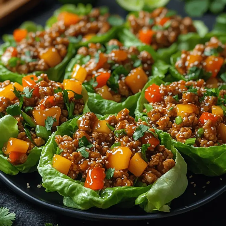 Welcome to the world of Teriyaki Chicken Lettuce Cups Delight, a dish that embodies both health and flavor in every bite. This recipe is not just a nutritious meal; it’s a delightful experience that combines the sweetness of teriyaki with the crunch of fresh vegetables, all wrapped in the crisp embrace of lettuce. The appeal of this dish lies in its versatility and ease of preparation, making it a perfect addition to your weeknight dinner rotation or a standout option for entertaining guests.