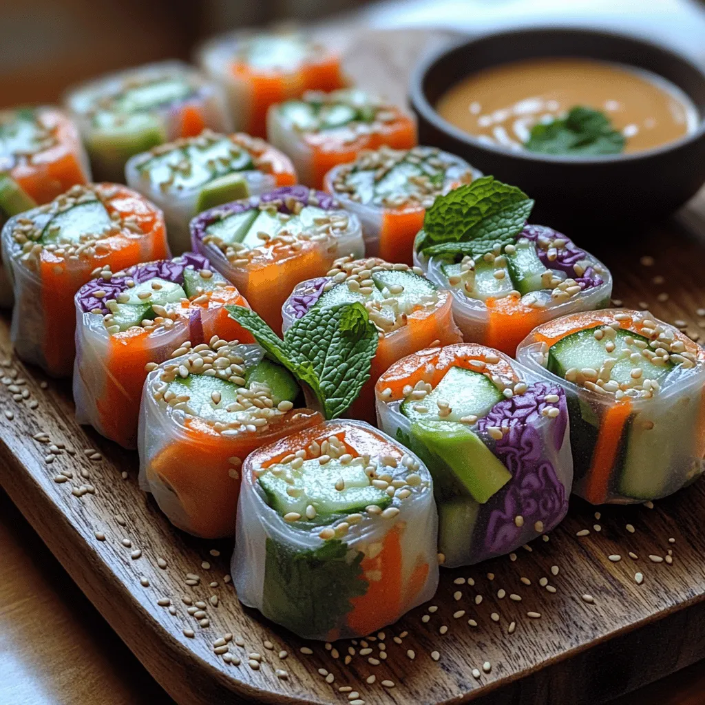 Spring rolls are beloved across various culinary traditions, celebrated for their versatility, freshness, and vibrant flavors. From the classic Vietnamese Gỏi cuốn to the Thai-style fresh spring rolls, these delightful treats are not only delicious but also visually appealing. One variation that has captured the hearts of food enthusiasts is the Rainbow Veggie Spring Roll. Brimming with an array of colorful vegetables and fresh herbs, these spring rolls are not just a feast for the eyes but also a nutritious choice for anyone looking to incorporate more vegetables into their diet.