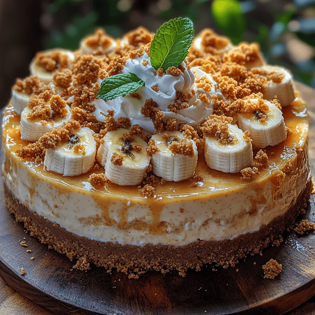 If you’re on the hunt for a dessert that perfectly marries the creamy richness of cheesecake with the nostalgic flavor of banana pudding, look no further than the Banana Pudding Crunch Cheesecake. This delightful treat offers a luscious combination of textures and flavors that will transport your taste buds back to childhood. With its layers of smooth cheesecake filling, sweet banana pudding, and a crunchy topping, this dessert is not just a feast for the eyes but a true indulgence for the palate.