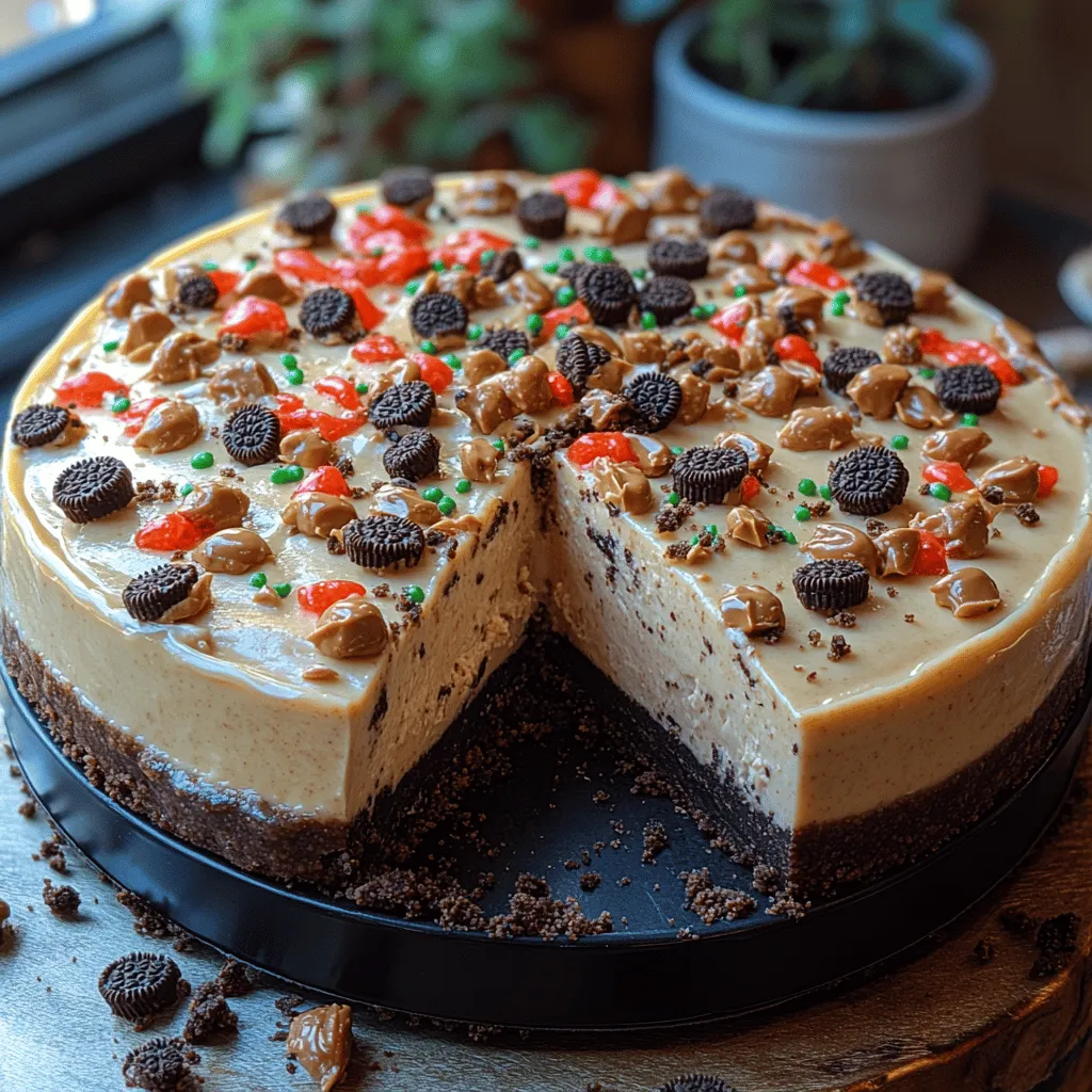 If you're looking for a dessert that combines indulgence and simplicity, look no further than the decadent No Bake Oreo Peanut Butter Cup Cheesecake. This mouthwatering treat is an absolute crowd-pleaser, marrying the rich flavors of creamy cheesecake with the irresistible taste of Oreo cookies and the nutty warmth of peanut butter. Whether you're hosting a dinner party, celebrating a special occasion, or simply craving something sweet, this no-bake cheesecake is the perfect choice.
