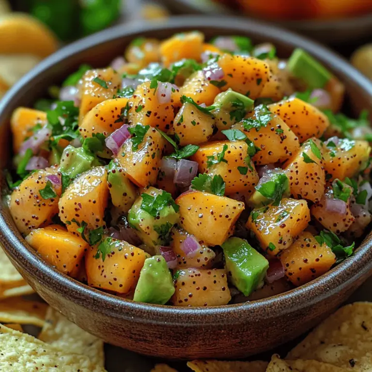 Fresh salsas are a culinary treasure, offering a burst of flavor and color that can elevate any meal. They are not just side dishes but versatile creations that can complement grilled meats, serve as toppings for tacos, or even stand alone as a delicious dip. One such remarkable salsa is the Fresh Peach Avocado Salsa Delight. This refreshing recipe marries the sweet, juicy flavor of ripe peaches with the creamy richness of avocados, creating a salsa that is both unique and packed with nutritional benefits.