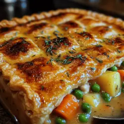 There is something inherently comforting about a warm chicken pot pie, the kind that wraps you in a cozy embrace as you take your first bite. This classic dish is not only a beloved staple in many homes but also a nostalgic reminder of family gatherings and hearty meals shared around the dinner table. As the rich, savory aroma fills your kitchen, it is hard not to feel a sense of comfort and warmth, making it the ultimate comfort food.
