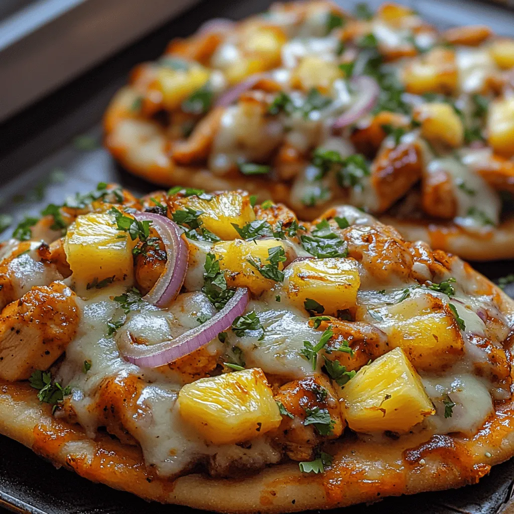 When it comes to creating an unforgettable meal, the quality of your ingredients is paramount. Using fresh, high-quality components elevates the flavor profile of your dish and guarantees a satisfying experience. For the Pineapple Paradise BBQ Chicken Flatbreads, the following ingredients play crucial roles in achieving the perfect balance of tastes: