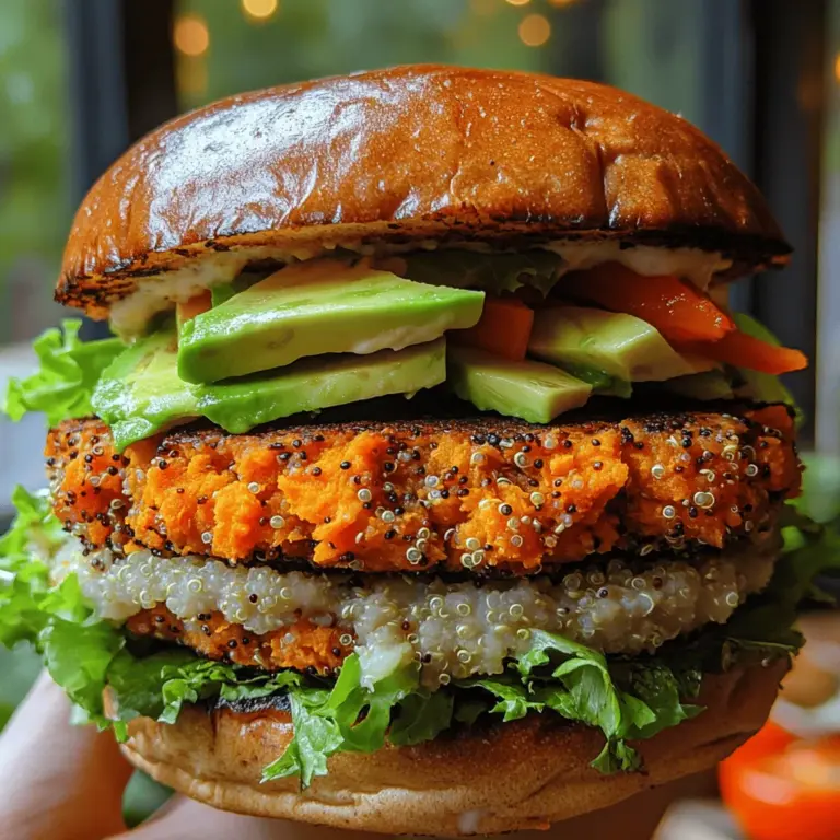 In recent years, there has been a substantial shift towards plant-based diets, as more individuals and families seek healthier and more sustainable eating options. This movement isn't merely a trend; it's a response to growing concerns about health, nutrition, and environmental sustainability. As a result, many are looking for alternatives to traditional meat-based meals without sacrificing flavor or satisfaction. Enter Sweet Potato Quinoa Burgers, a delightful and nutritious option that not only satisfies your hunger but also nourishes your body and supports your well-being.