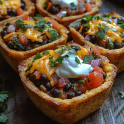 To create the perfect Crunchy Cornbread Taco Cups, it’s essential to understand the role each ingredient plays in crafting this delicious dish. Let’s explore the key components and their benefits, ensuring you are well-equipped to whip up this recipe with confidence.