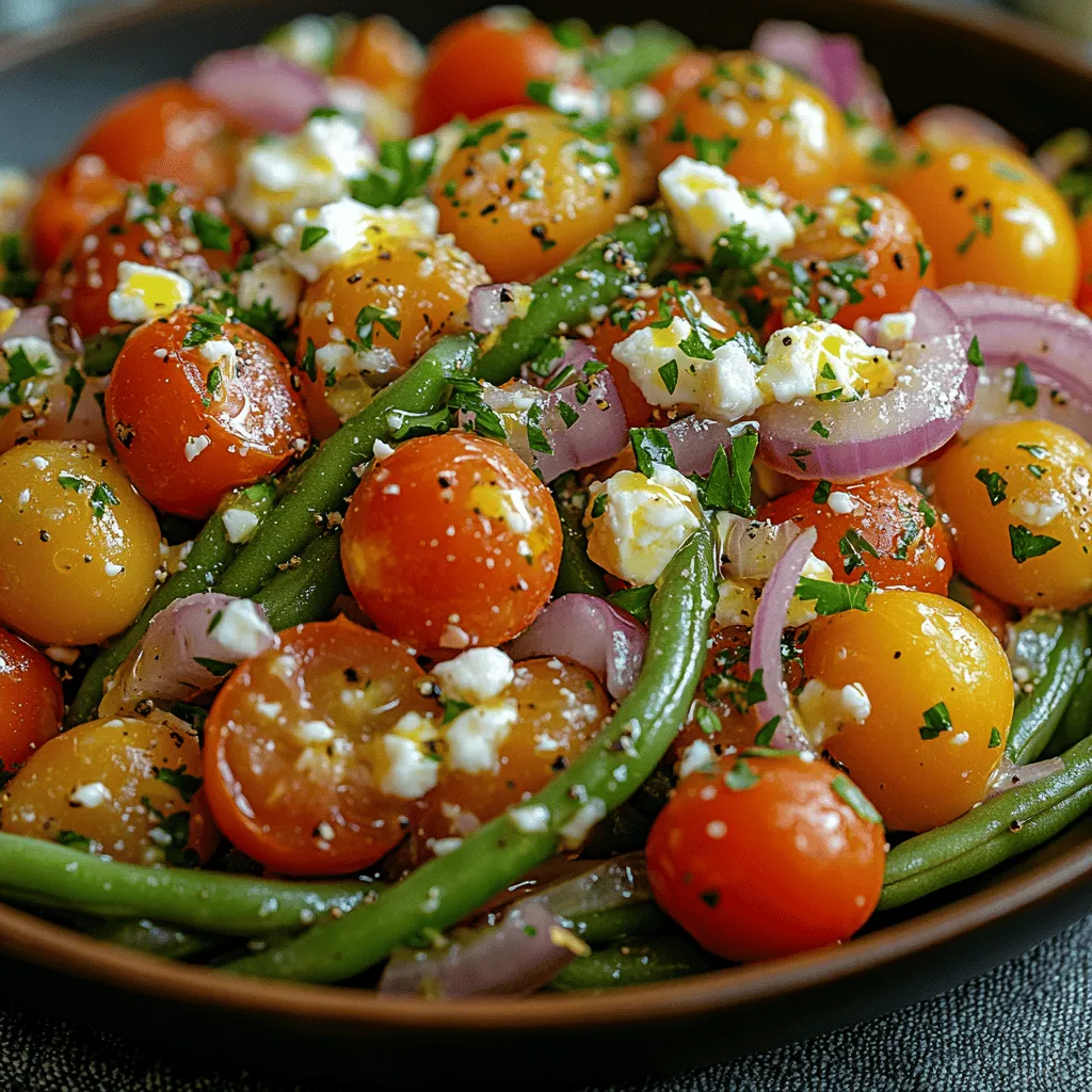 If you're searching for a vibrant, refreshing salad that perfectly balances health and flavor, look no further than the Zesty Lemon Garlic Green Bean Salad. This delightful dish not only tantalizes your taste buds but also brings a burst of color to your table. Featuring crisp green beans, aromatic garlic, and a zesty lemon dressing, this salad is a celebration of fresh ingredients that can elevate any meal.