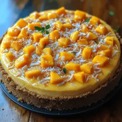 In the world of desserts, few treats can transport you to a tropical paradise quite like a mango cheesecake. The Tropical Bliss No-Bake Mango Cheesecake is a delightful fusion of creamy goodness and fruity brightness, perfect for any occasion. With its luscious mango flavor and a buttery graham cracker crust, this cheesecake not only pleases the palate but also evokes feelings of summer, even in the heart of winter.
