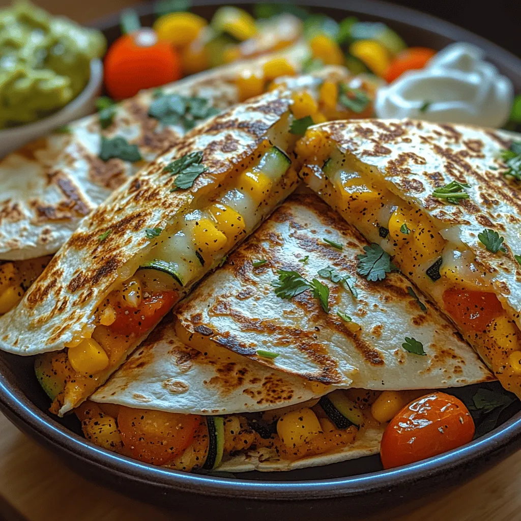 The foundation of our Summer Garden Bliss Quesadillas is undoubtedly the fresh vegetables that bring both flavor and nutrition to the table. Let’s take a closer look at each ingredient that contributes to this dish.