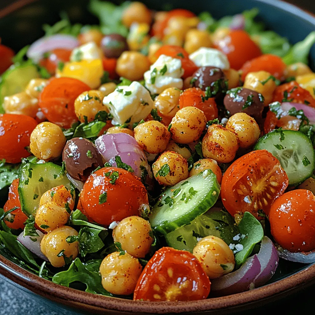 To create the perfect Crunchy Chickpea Feta Fiesta, it’s essential to understand the ingredients that contribute to the salad's delightful taste and nutritional benefits. Let's delve into the key components that make this dish so special.