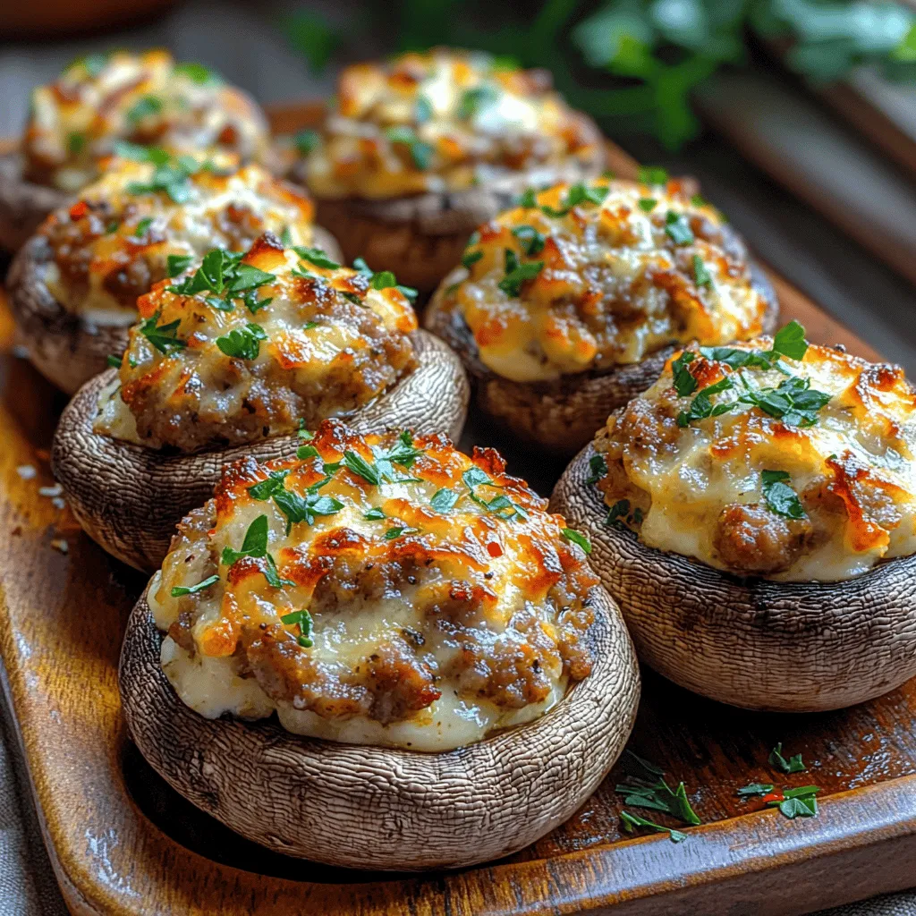 Stuffed mushrooms have long been a favorite appetizer at gatherings and parties, known for their savory, rich flavors and satisfying textures. These little bites of heaven are versatile and can be filled with a variety of ingredients, making them appealing to a wide range of palates. From classic cheese and herb fillings to more adventurous combinations, stuffed mushrooms are perfect for any occasion. Today, we’ll be focusing on a delicious and healthier take: Savory Air Fryer Stuffed Mushrooms.