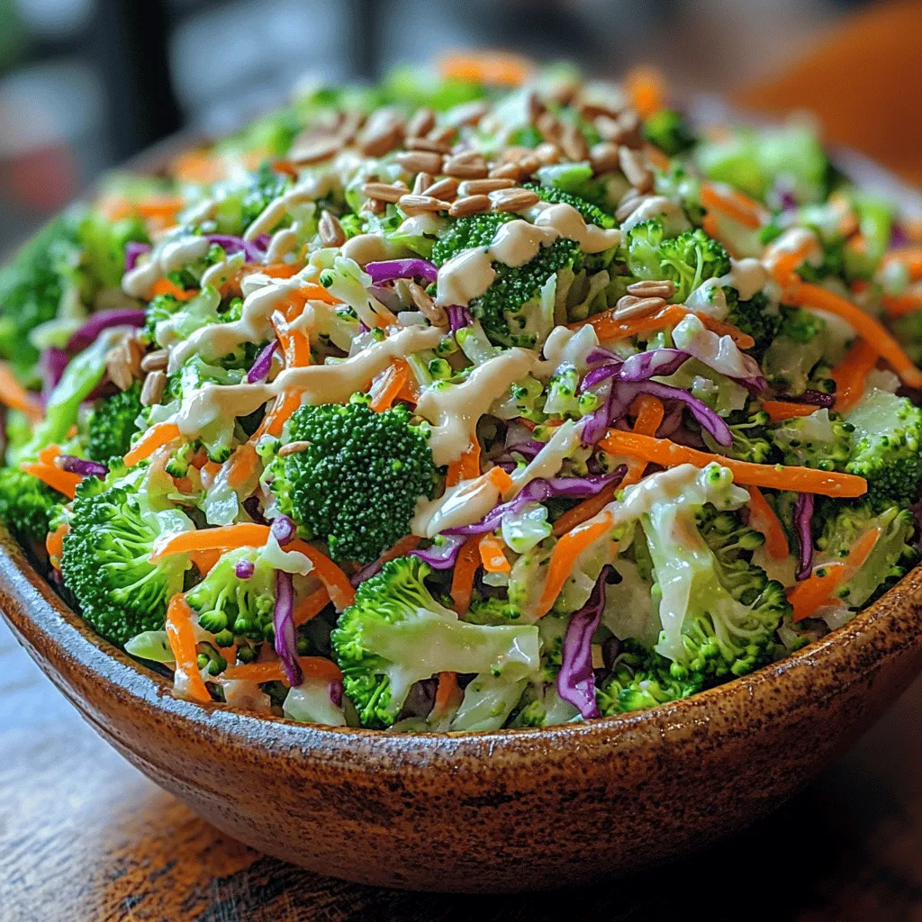 Slaws have made a name for themselves as a versatile and vibrant side dish, often gracing tables at barbecues, picnics, and family gatherings. Their crunchy texture and refreshing flavors make them an excellent choice to complement a variety of main courses, from grilled meats to sandwiches. One standout option in the realm of slaws is the Broccoli Bliss Slaw, a dish that offers not only a delightful taste experience but also a wealth of nutritional benefits.