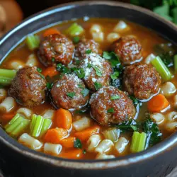 The origins of Italian wedding soup can be traced back to Southern Italy, where it is known as "minestra maritata," translating to "married soup." This name reflects the harmonious blend of flavors from the meat and the greens, symbolizing the union of two distinct elements into a delightful dish. The soup has deep cultural roots, often associated with celebrations, family gatherings, and, as the name suggests, weddings. It embodies the spirit of sharing and togetherness, making it a staple at communal feasts.