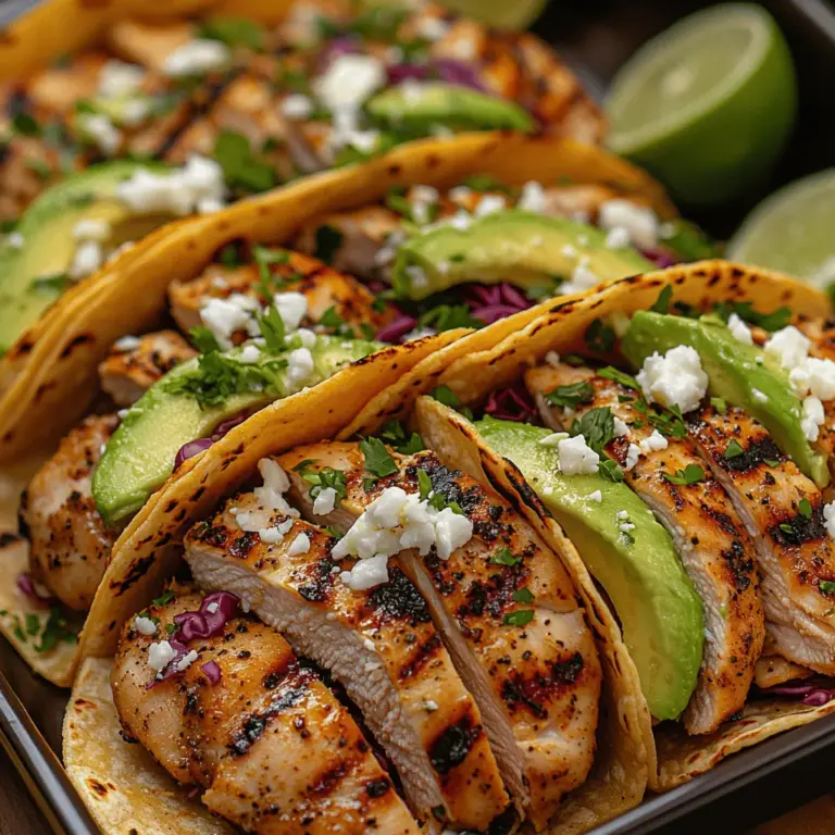 Taco night is more than just a meal; it’s an experience filled with vibrant flavors, fresh ingredients, and the excitement of assembling your own culinary creation. Among the myriad of taco variations, cilantro lime chicken tacos stand out as a crowd favorite. This dish perfectly encapsulates a balance of savory and zesty flavors, making it an ideal choice for gatherings, busy weeknights, or simply as a refreshing twist to your usual dinner routine.