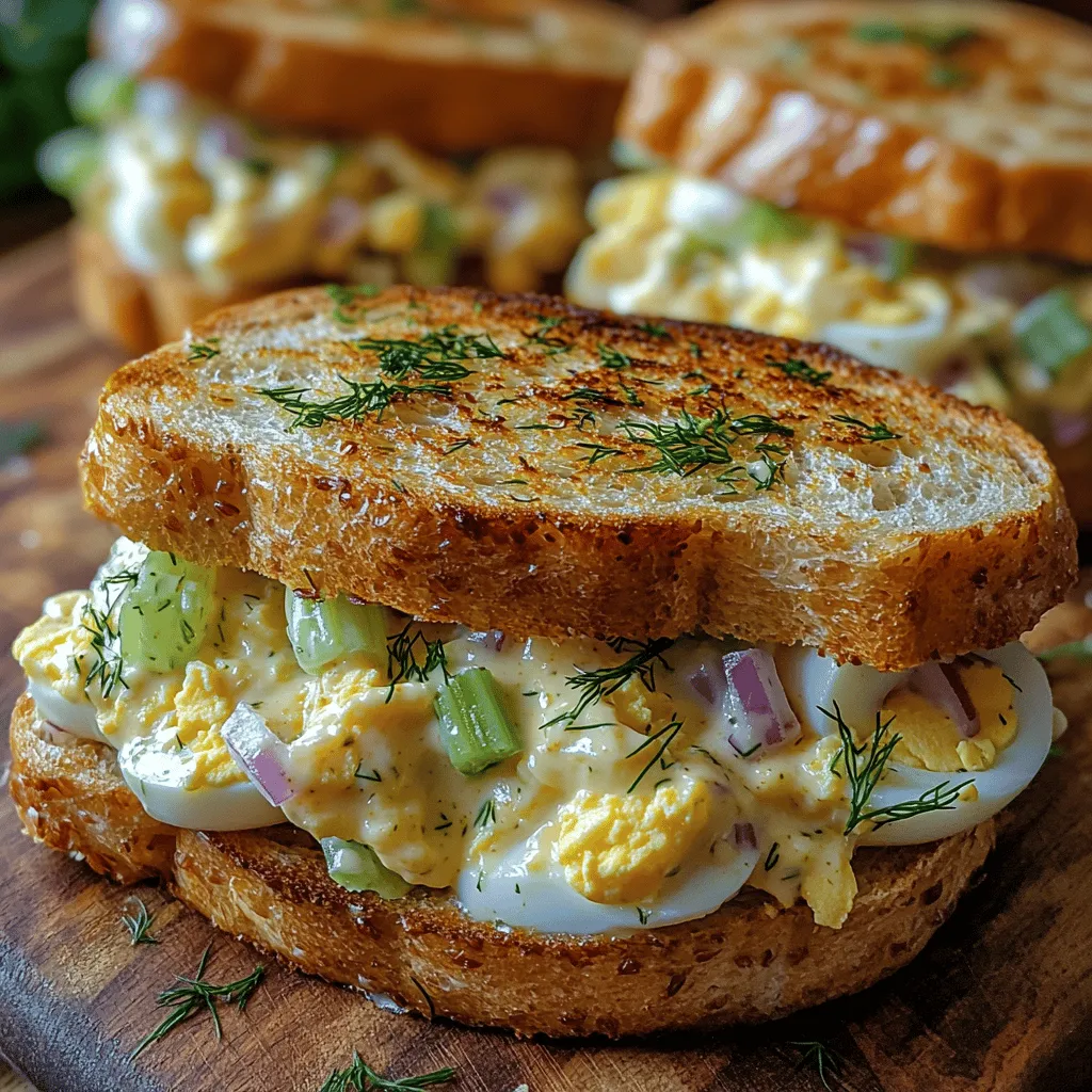 When it comes to comfort food, few dishes can match the nostalgic appeal of a classic egg salad sandwich. This beloved staple has graced lunchboxes and picnics for generations, providing a perfect combination of creamy texture and rich flavor. Egg salad sandwiches are not just a quick meal option; they evoke memories of family gatherings and sunny afternoons, making them a cherished part of many culinary traditions.