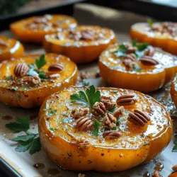 As the leaves turn and the air becomes crisp, fall brings with it an abundance of seasonal produce that delights our palates and nourishes our bodies. Among these treasures, acorn squash stands out, offering a unique blend of sweet and nutty flavors that pair beautifully with a variety of seasonings. This article introduces you to the scrumptious Maple-Glazed Roasted Acorn Squash Delight, a recipe that celebrates the essence of autumn with its warm spices and the rich sweetness of pure maple syrup.