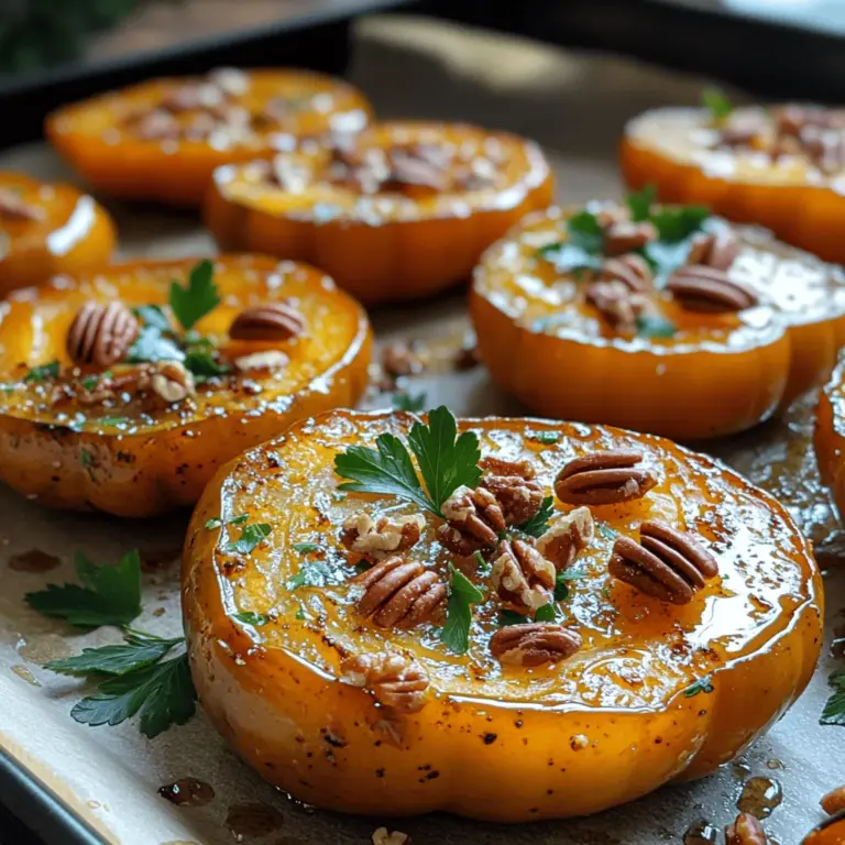 As the leaves turn and the air becomes crisp, fall brings with it an abundance of seasonal produce that delights our palates and nourishes our bodies. Among these treasures, acorn squash stands out, offering a unique blend of sweet and nutty flavors that pair beautifully with a variety of seasonings. This article introduces you to the scrumptious Maple-Glazed Roasted Acorn Squash Delight, a recipe that celebrates the essence of autumn with its warm spices and the rich sweetness of pure maple syrup.
