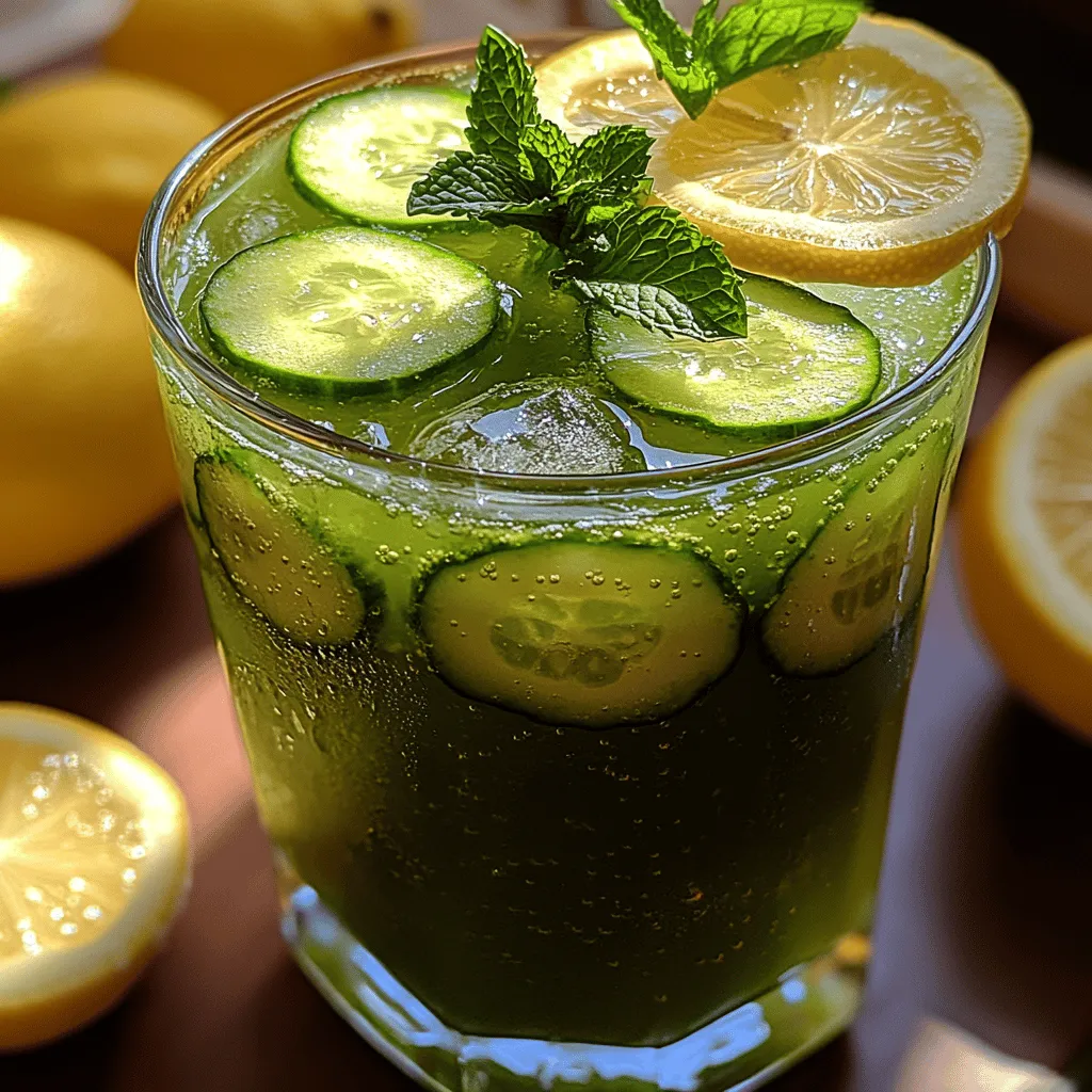 As the warm sun graces us with its presence, nothing quite captures the essence of summer like a glass of refreshing lemonade. Among the myriad of lemonade variations, the Refreshing Cucumber Mint Lemonade stands out as a uniquely invigorating option. This delightful beverage combines the crispness of cucumber, the aromatic charm of fresh mint, and the tartness of freshly squeezed lemons, creating a harmonious blend that is both refreshing and revitalizing.