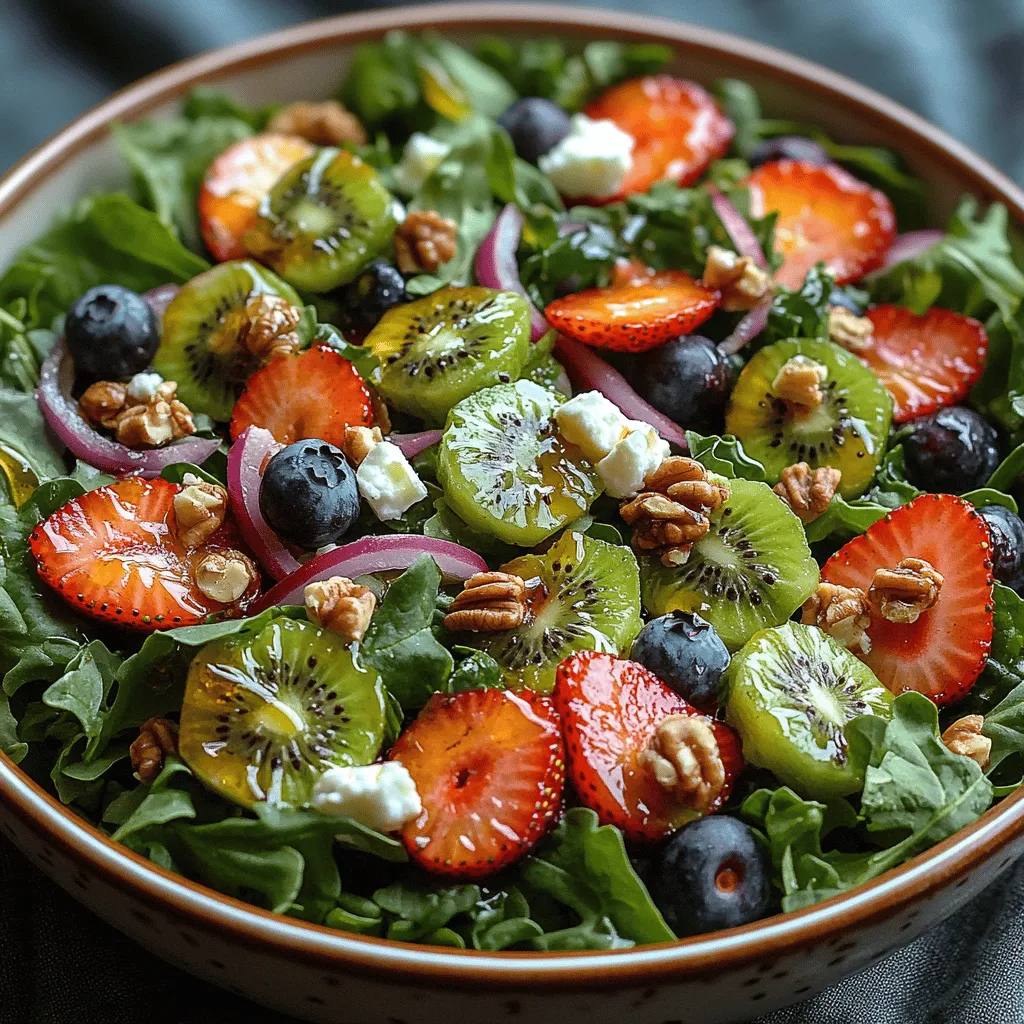 To create the perfect Berry Kiwi Summer Salad, it's essential to choose the right ingredients. Each component contributes to the salad's overall flavor, texture, and nutritional value. Let's explore the core elements that come together to make this salad a refreshing summer staple.
