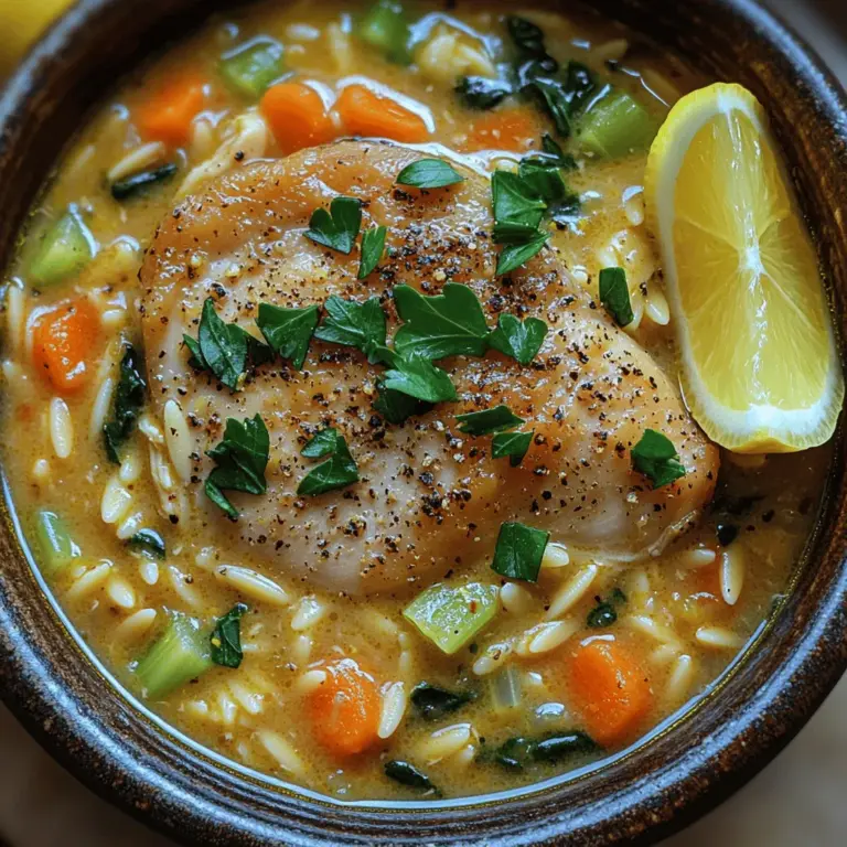 At the heart of this soup is the chicken, which serves as the primary source of protein. For this recipe, you can choose between chicken thighs or breasts, each offering its own benefits. Chicken thighs are known for their rich flavor and juiciness, making them an excellent choice for a hearty soup. They tend to remain tender during cooking, providing a satisfying bite. On the other hand, chicken breasts are leaner and can be a healthier option if you're looking to reduce fat intake. Both options work well in this recipe, so feel free to select the one that best suits your dietary preferences.