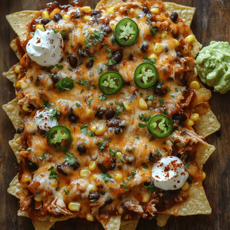 The key to any great dish lies in its ingredients, and Smoky BBQ Pulled Chicken Nachos are no exception. Each component plays a vital role in creating a balanced flavor profile and an enjoyable eating experience. Let’s take a closer look at the essential ingredients that come together to make this dish a standout.