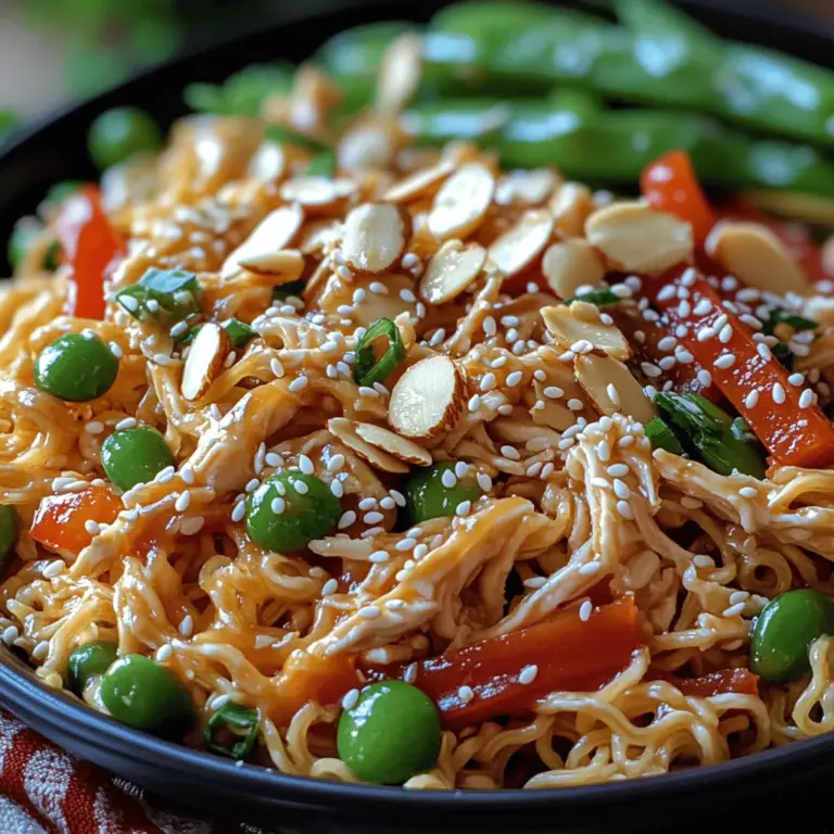 In recent years, salads have transcended their reputation as mere side dishes and have emerged as the centerpiece of healthy, modern diets. With the growing emphasis on fresh ingredients and balanced meals, salads have become a canvas for culinary creativity, allowing home cooks and food enthusiasts to experiment with a variety of flavors and textures. One such delightful creation is the Crunchy Ramen Noodle Chicken Salad, a dish that perfectly encapsulates the essence of a satisfying meal while being packed with nutritional benefits.