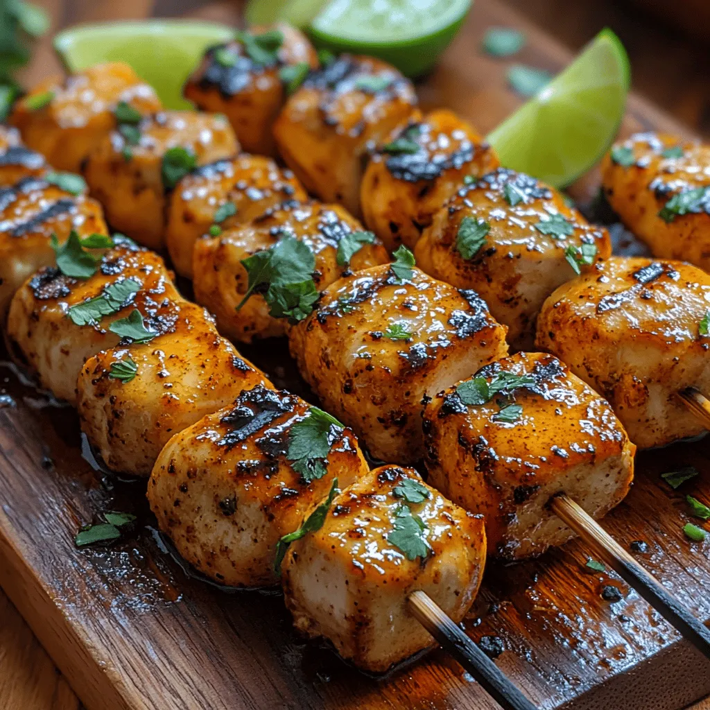 If you're searching for a dish that encapsulates the vibrant flavors of Southeast Asia while being simple enough for a weeknight dinner, look no further than Sizzling Thai Chicken Skewers. This mouthwatering recipe combines tender, juicy chicken marinated in a symphony of Thai spices and sauces, resulting in a dish that's bursting with flavor and sure to impress your family and friends. The appeal of these skewers lies not only in their taste but also in the visual presentation and the fun of grilling, making them perfect for gatherings or casual weeknight meals.