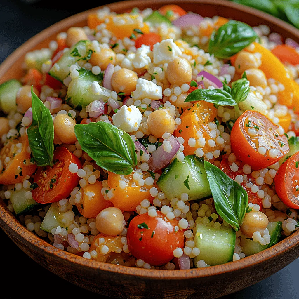 As the days grow warmer and the sun shines brighter, the allure of light, refreshing meals becomes undeniable. One such dish that perfectly encapsulates this seasonality is the Zesty Lemon Basil Couscous Salad. Bursting with vibrant flavors and an array of fresh ingredients, this salad is not only a feast for the eyes but also a wholesome addition to your dining table.