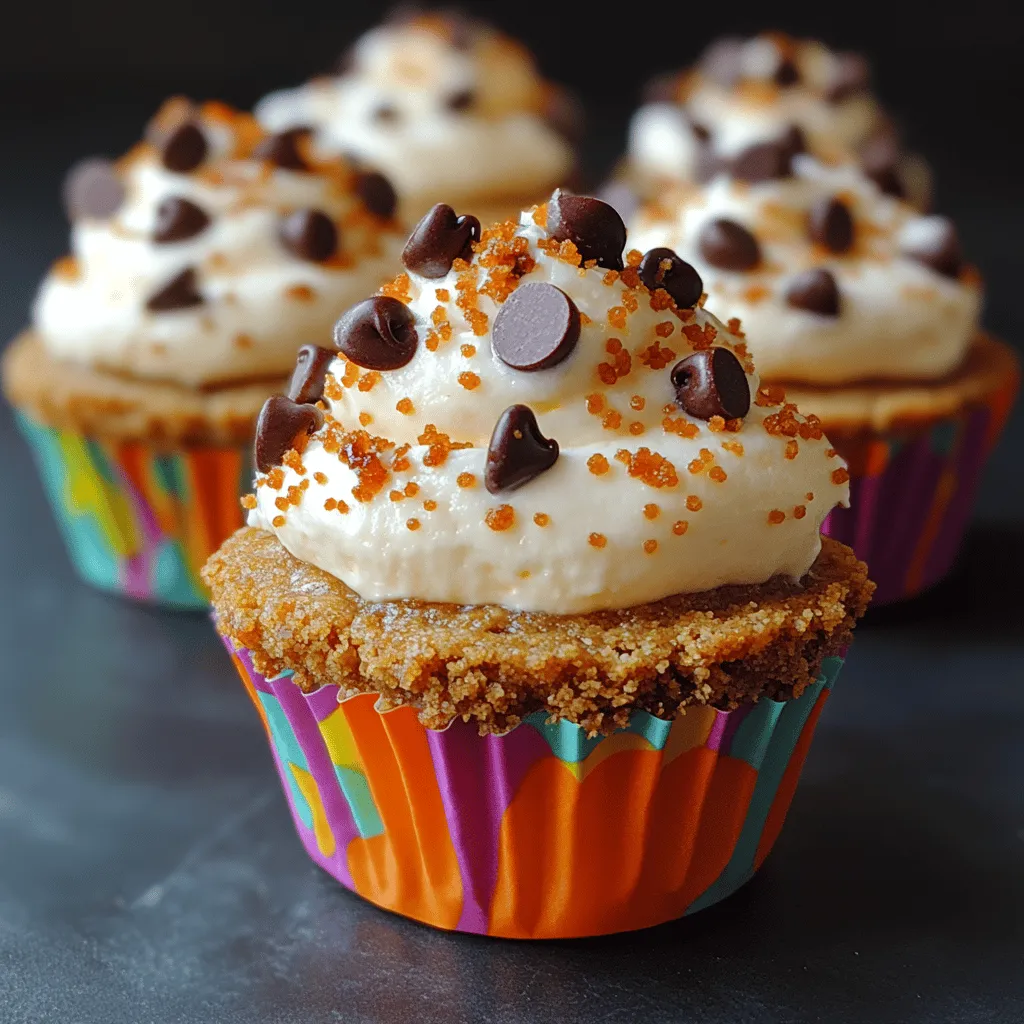 Discover the joy of baking with these Mini Chocolate Chip Cheesecake Cups, a perfect fusion of creamy cheesecake and delightful chocolate chips. These mini treats encapsulate the rich, velvety texture of traditional cheesecake while introducing a playful twist that chocolate lovers will adore. The buttery graham cracker crust complements the smooth filling, creating an irresistible dessert that is as pleasing to the palate as it is to the eye. Whether you're hosting a party, celebrating a family gathering, or simply looking for a sweet indulgence, these cheesecake cups are sure to impress everyone around the table.