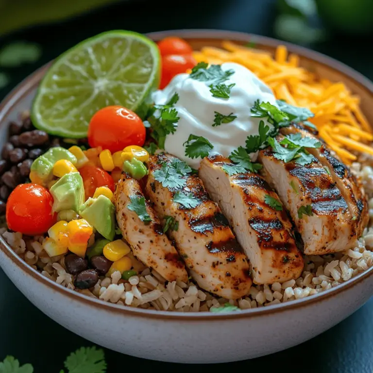 In recent years, burrito bowls have surged in popularity, becoming a staple in the culinary landscape as a go-to option for quick, satisfying meals. These vibrant bowls encapsulate the essence of Mexican cuisine, offering a delightful mix of flavors and textures that can cater to diverse dietary needs. Zesty Cilantro Lime Chicken Burrito Bowls, in particular, are a favorite among health-conscious eaters, combining protein-rich chicken, wholesome grains, and fresh vegetables in one delicious serving.