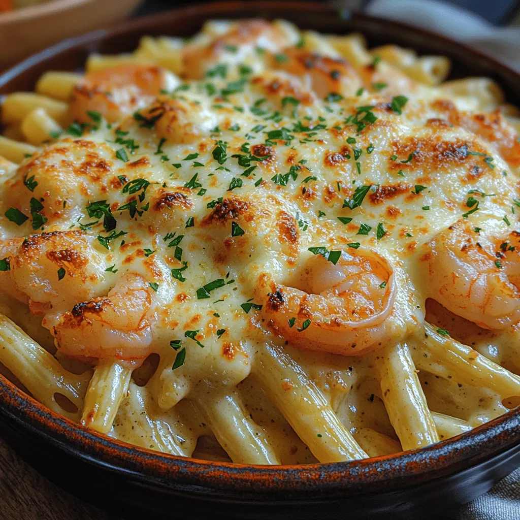 Imagine a dish that perfectly combines the succulent flavors of shrimp scampi with the hearty comfort of a pasta bake. This is what you get with Shrimp Scampi Pasta Bake, a delightful recipe that is sure to impress at family dinners, gatherings, or special occasions. Whether you are hosting a casual get-together or wanting to make a weeknight dinner feel a little more special, this dish fits the bill.