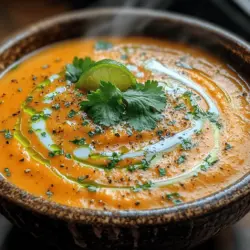 If you're on the lookout for a comforting, nutritious dish that delights the senses, look no further than Vibrant Carrot Ginger Bliss Soup. This soup is a celebration of flavors and colors, combining the natural sweetness of carrots with the zesty warmth of ginger. Not only does it taste fantastic, but it also boasts a myriad of health benefits, making it a perfect addition to your culinary repertoire.