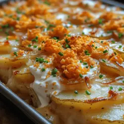 Casseroles have long been celebrated as the quintessential comfort food, perfectly embodying feelings of warmth and nostalgia. These one-dish wonders bring families together, offering a hearty meal that is easy to prepare and serves multiple people. Among the myriad casserole options available, the Creamy Dreamy Sour Cream and Onion Potato Casserole stands out as a fan favorite. Its rich, creamy texture and savory flavor profile make it an irresistible choice for family dinners, potlucks, and gatherings.