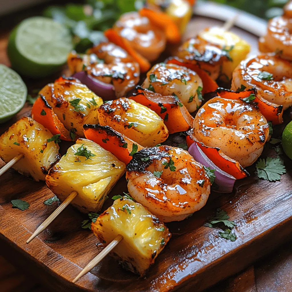 As summer approaches, the allure of vibrant, flavorful dishes becomes irresistible. One such dish that embodies the essence of summer gatherings, barbecues, or even a quick weeknight dinner is Tropical Paradise Pineapple Shrimp Skewers. This dish is a celebration of tropical flavors, combining succulent shrimp, juicy pineapple, and colorful vegetables to create a mouthwatering experience that tantalizes the taste buds.