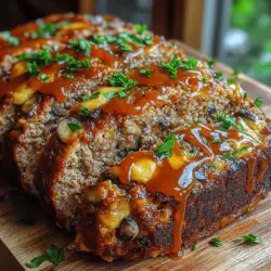 There’s something undeniably comforting about a homemade meatloaf. This classic dish has graced family tables for generations, often evoking warm memories of shared meals and laughter. As a quintessential comfort food, meatloaf is not only satisfying but also versatile, allowing for countless variations that cater to different tastes and dietary preferences. Today, we’re diving into a modern twist on this beloved dish: Savory Mushroom Swiss Cheese Meatloaf.