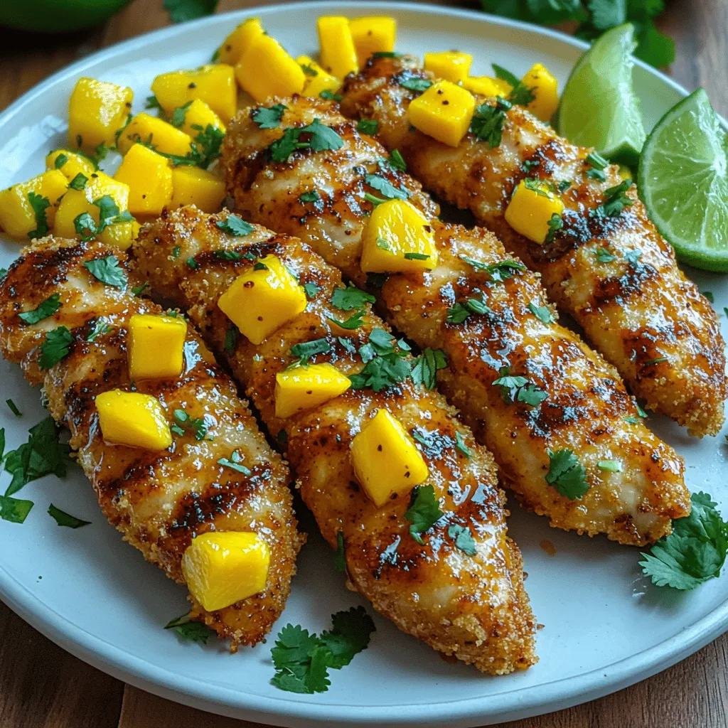 If you’re looking to elevate your weeknight dinner or impress guests at your next gathering, Spicy Sweet Chili Mango Chicken Tenders are the perfect dish to consider. This recipe combines the succulent goodness of chicken tenders with a tantalizing blend of sweet and spicy flavors. The juicy sweetness from ripe mango intertwines beautifully with the heat of chili sauce, creating a satisfying dish that appeals to both adults and children alike.