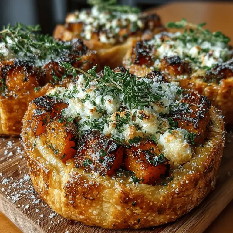 When the leaves begin to change and the air turns crisp, the kitchen beckons with the promise of warm, comforting dishes. One such dish is the Golden Butternut Squash and Goat Cheese Galette, a delightful pastry that embodies the essence of autumn. This rustic tart combines the sweet, nutty flavor of roasted butternut squash with creamy goat cheese, creating a harmony of taste that warms the soul. As a versatile option for both casual gatherings and festive celebrations, galettes are a perfect way to showcase seasonal ingredients while keeping the cooking process approachable.