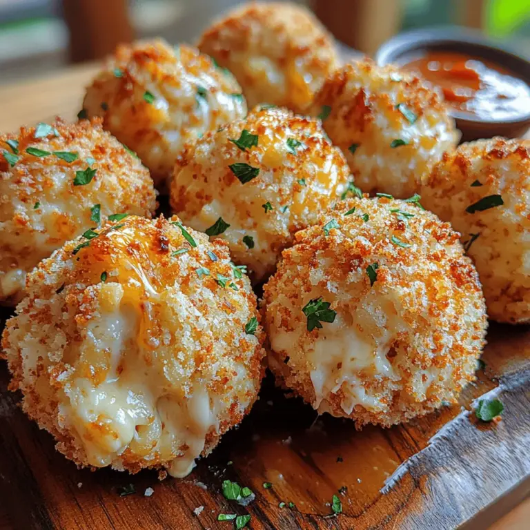 To create the perfect Cheesy Crunchy Baked Mac & Cheese Balls, it’s essential to understand the key ingredients that contribute to their delightful flavor and texture. The foundation of this dish lies in the pasta, cheese, and seasonings, which all come together to create a harmonious blend of taste.