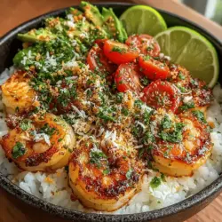 In the realm of culinary delights, few dishes can capture the imagination quite like Zesty Lime Shrimp & Coconut Rice Bowls. This vibrant recipe not only tantalizes the taste buds but also brings a burst of color and freshness to your dining table. With the perfect balance of sweet, tangy, and savory flavors, this dish is a feast for both the eyes and the palate. Whether you’re looking to impress guests at a dinner party, seeking a nutritious lunch option, or preparing meals for the week ahead, these bowls offer incredible versatility, making them a go-to choice for any occasion.