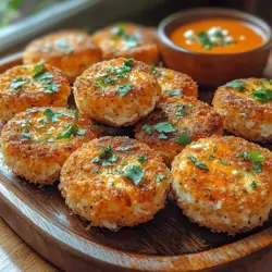 Crunchy Jalapeño Cheese Bites are a delightful fusion of flavors and textures, making them an ideal appetizer for any gathering or a satisfying snack for cozy nights in. This recipe marries the creamy richness of various cheeses with the spicy kick of fresh jalapeños, resulting in a snack that is irresistibly crunchy on the outside and decadently cheesy on the inside. Whether you’re hosting a party, enjoying a game night, or simply craving a tasty treat, these cheese bites are sure to impress your guests and satisfy your cravings.