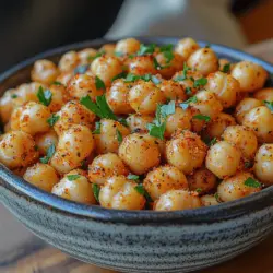 In a world where snack options often lean towards unhealthy and processed choices, the Crunchy Ranch Chickpea Snack offers a refreshing alternative that is both satisfying and nutritious. Made from simple ingredients, this delightful snack is perfect for those seeking a crunchy texture and a burst of flavor without the guilt. Whether you’re looking for a midday pick-me-up, a party snack, or a healthy option to satisfy your cravings, this recipe is sure to appeal to everyone.