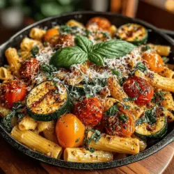 Creamy Zucchini Tomato Pasta Skillet: The Perfect Comfort Dish