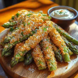 When it comes to snacking, few things can rival the satisfying crunch of fries. However, traditional potato fries can be heavy and calorie-laden, making them less suitable for those seeking healthier alternatives. Enter Crunchy Parmesan Asparagus Fries—a delightful twist that marries the classic fry experience with the vibrant flavors and health benefits of asparagus. This recipe not only offers an irresistible crunch but also packs a nutritional punch, making it a perfect choice for those looking to indulge without the guilt.