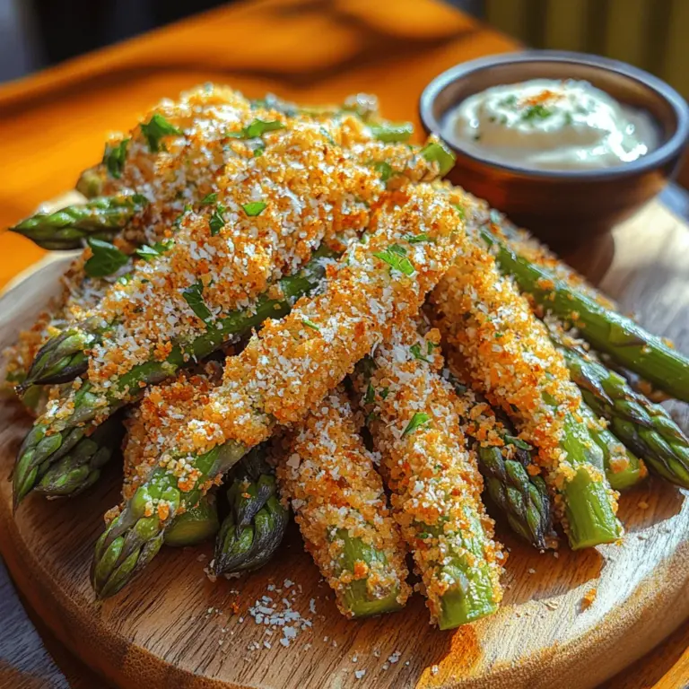 When it comes to snacking, few things can rival the satisfying crunch of fries. However, traditional potato fries can be heavy and calorie-laden, making them less suitable for those seeking healthier alternatives. Enter Crunchy Parmesan Asparagus Fries—a delightful twist that marries the classic fry experience with the vibrant flavors and health benefits of asparagus. This recipe not only offers an irresistible crunch but also packs a nutritional punch, making it a perfect choice for those looking to indulge without the guilt.