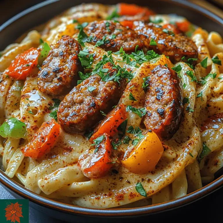 Pasta dishes have long been a beloved staple in kitchens worldwide, celebrated for their versatility and comforting nature. From traditional Italian classics to innovative fusion recipes, the allure of pasta lies in its ability to absorb flavors while providing a satisfying base for an array of ingredients. One standout recipe that exemplifies this charm is Creamy Cajun Sausage Pasta. This dish combines the richness of creamy sauce with the bold, spicy notes characteristic of Cajun cuisine, resulting in a meal that is not only delicious but also a feast for the senses.