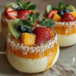 Chia pudding has rapidly gained popularity as a nutritious and versatile dish that can easily fit into a variety of meal plans. This creamy, delightful treat not only satisfies your taste buds but also provides numerous health benefits, making it a go-to choice for health-conscious individuals. Amid the myriad of chia pudding recipes available, the Tropical Bliss Chia Pudding stands out with its vibrant flavors reminiscent of a beach getaway. This recipe combines the rich, creamy texture of coconut milk with the refreshing sweetness of tropical fruits, providing a delicious way to nourish your body.